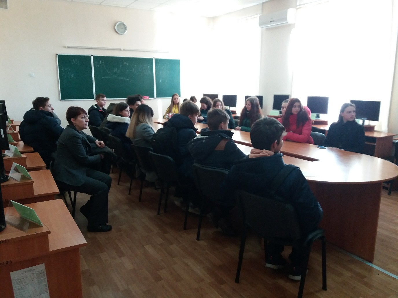 Відвідування Миколаївського національного аграрного університету учнями Миколаївської загальноосвітньої школи №44